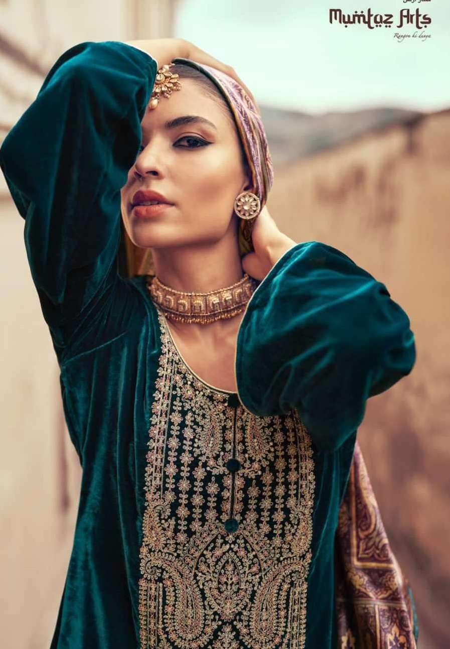 Safaa Velvet by Mumtaz Arts 